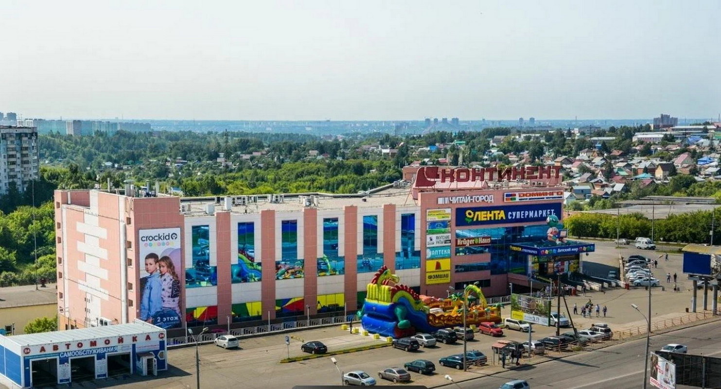 Реклама в ТЦ «Континент» на digital экранах
